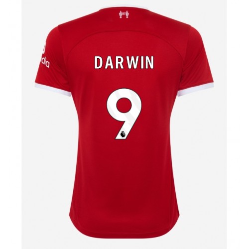 Maillot de foot Liverpool Darwin Nunez #9 Domicile Femmes 2023-24 Manches Courte